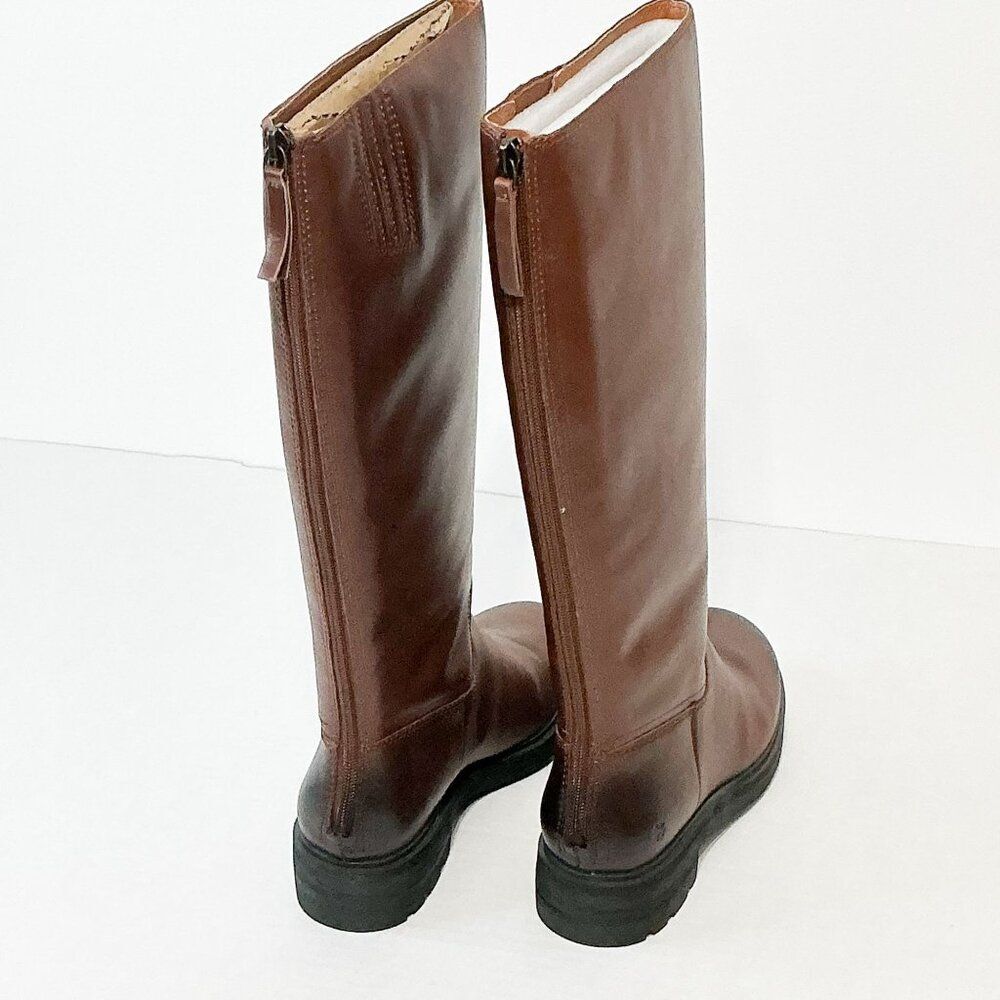 Lucky Brand NWB Sz 8 Roasted Leather Cirila Tall Shaft Boots - Picture 12 of 16